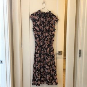 Brand New Banana Republic Floral Midi Dress